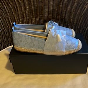 Coach Carson Signature Leather Espadrille’s
